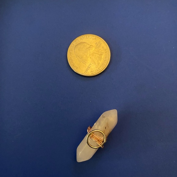 Rose quartz handmade pendant - Picture 6 of 16